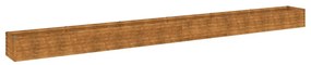 vidaXL corten acél kerti magaságyás 580x50x36 cm