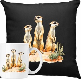 Bögre Szett Szurikáta Párna Kedves Gyerek 7 Ötlet Ajándék