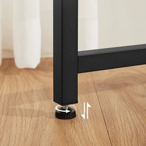 Íróasztal, rusztikus számítógépasztal 100 cm