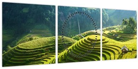 Kép - Rice Terraces koncert (órával) (90x30 cm)