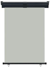 szürke oldalsó terasznapellenző 125 x 250 cm