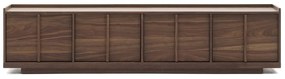 Barna TV-állvány diófa dekorral 200x47x40 cm Onix – Kave Home