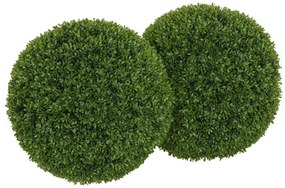 Műnövény szett, 2 db buxus, 40cm magas