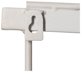 Fehér fém fali fogas Home – Ixia