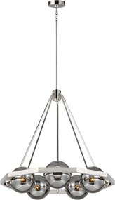 ELSTEAD QN-HARPER5 HARPER Glamour Csillár Polírozott nikkel E14 IP20