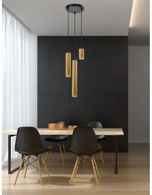 Csillár zsinóron TUBO 3xGU10/25W/230V