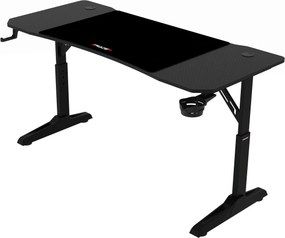 NERO állítható gamer asztal 120 × 60 cm