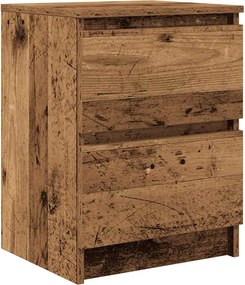 vidaXL antik hatású szerelt fa TV-szekrény 40x35x54 cm