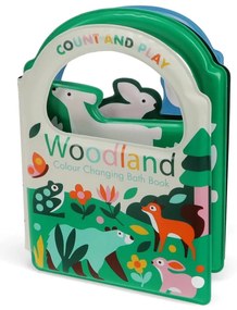 Interaktív játék Colour changing bath book Woodland – Rex London