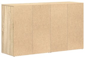 Tálaló Sonoma tölgy Szerelt fa 120 x 36 x 69 cm Tárolás
