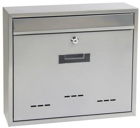 Postaláda BK 31, lyukakkal, ezüst