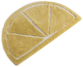 Sárga fürdőszobai kilépő 100x60 cm Limon – Foutastic