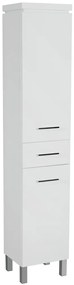 Cersanit Olivia szekrény 35x30x180 cm oldalt álló fehér S543-007-DSM
