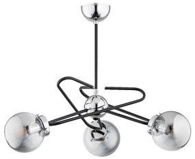 Csillár rúdon SAGITO 3xE14/10W/230V króm