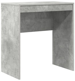 Íróasztal Tárolóval Beton Szürke Forgácslap