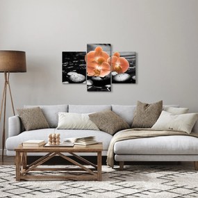 Kép - Narancssárga orchideák (90x60 cm)