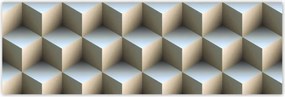 Poszterek 200x66 3D kockák