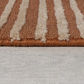 Terrakotta színű szőnyeg 160x230 cm Kylo – Flair Rugs