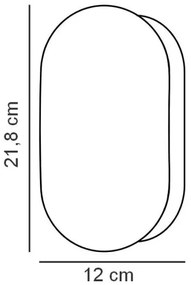 Nordlux - Fürdőszobai fali lámpa FOAM 1xE27/55W/230V IP44 fekete
