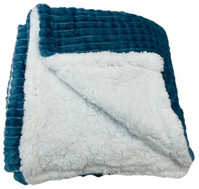 Luxus báránytakaró  kék 200x230cm TiaHome
