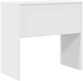 Íróasztal Fehér MDF 80 x 40 x 76 cm Egyszerű Íróasztal