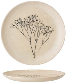 Barna desszertes agyagkerámia tányér ø 22 cm Bea – Bloomingville