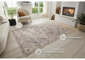 Szürkésbézs szőnyeg 240x340 cm Terrain Designer Sand – Hanse Home