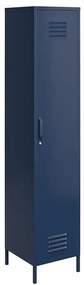 Kék fém szekrény 38x185 cm Bradford - Queer Eye