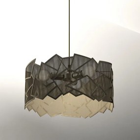 Csillár zsinóron CAMO 3xE27/15W/230V arany