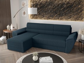Sarok ülőgarnitúra Radiant L2 (sötétkék) (B). Akció -16%. 1062227