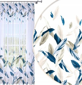 Függöny Kész 140x250 Fátyol Festett Béka Mintás 052