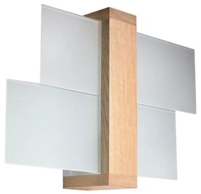 Sollux SL.0077 - Fali lámpa FENIKS 1 1xE27/60W/230V natúr fa