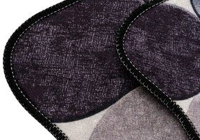 Fürdőszobaszőnyeg Szett (2 db) Circle - Purple