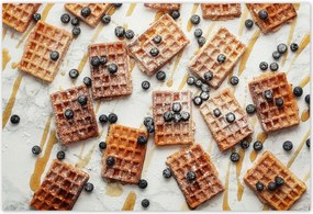 Poszterek 200x135 Gofri Amerikai áfonya