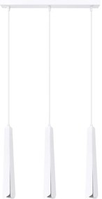 Sollux SL.1399 - Csillár zsinóron PRYSM 3xG9/8W/230V fehér