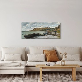 Kép - Claude Monet, Sainte Adresse, reprodukciók (120x50 cm)