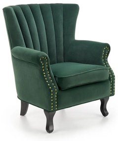 Fotel CLARUS sötétzöld