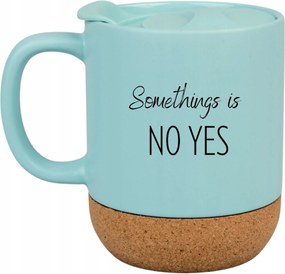 Bögre Kék Sláger Ajándék Vicces Anyák Napja Something Is No Yes