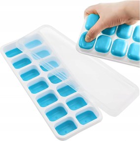 Szilikon Jégforma 14 Db-os Jégkockatartó