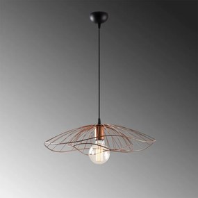 Tel 6501 réz fém függőlámpa, Ø50 cm