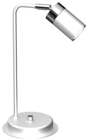 Milagro JOKER asztali/éjjeli lámpa fehér króm (MLP7751) 1xGU10