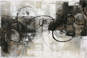 Fotótapéta Flizelin Dekoratív tapéta Absztrakt örvény 104x70 Ragasztó