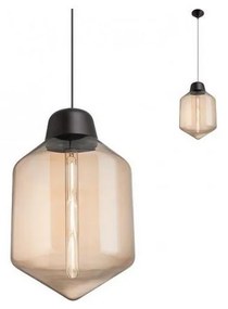 Redo 01-1772 - Csillár zsinóron AMNO 1x/E27/42W/230V átm. 26 cm bézs