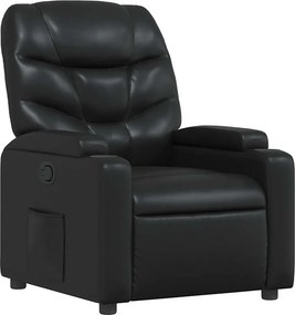 vidaXL fekete műbőr relaxfotel