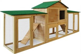 Cadoca® Nyúlketrec 204x45x84 cm