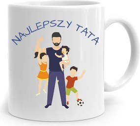 Apák Napi Bögre Apáknak A Legjobb Apa nyomtatott fényképpel