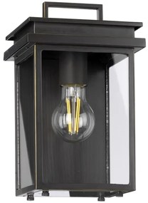 Feiss - Kültéri fali lámpa GLENVIEW 1xE27/60W/230V IP44 antracit