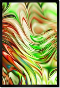 Poszterek keretben 40x60 Színes hullámok