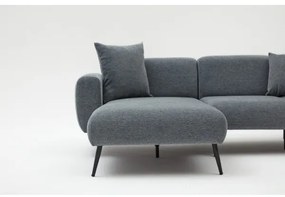 PISA L-alakú balos sarokgarnitúra, szürke