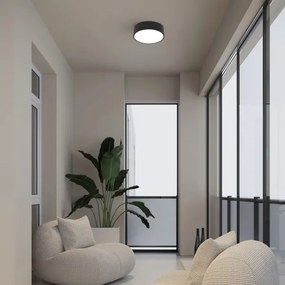 Immax NEO 07200L - LED Dimmelhető lámpa RONDATE LED/18W/230V fekete Tuya + távirányító